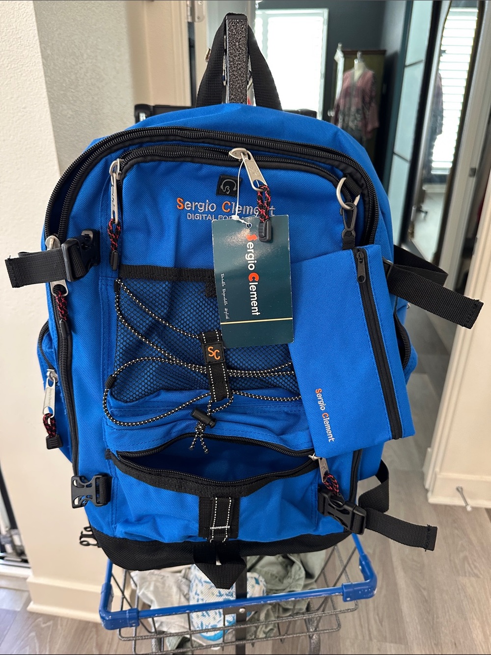 NWT Sergio clemente heavy dutyBackpack- great for cameras ,📷 etc